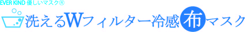 洗えるWフィルターマスクイメージ